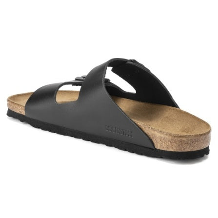 Birkenstock Arizona Black Sandal Smooth Leather Narrow Fit