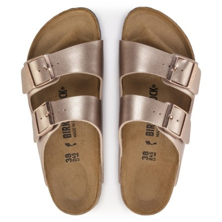 Birkenstock Arizona Sandal Copper Birko-flor Narrow Fit