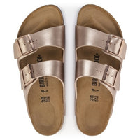 Birkenstock Arizona Sandal Copper Birko-flor Narrow Fit