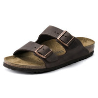 Birkenstock Arizona Sandal Habana Oiled Leather Narrow Fit