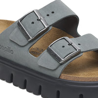 Arizona Chunky Basalt Grey Suede Narrow