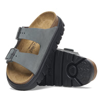 Arizona Chunky Basalt Grey Suede Narrow