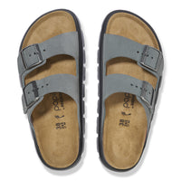 Arizona Chunky Basalt Grey Suede Narrow
