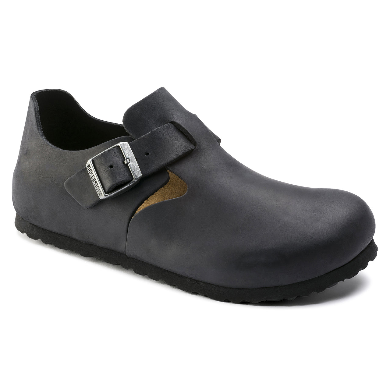 London Black Oiled Leather Regular