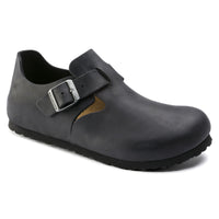 London Black Oiled Leather Regular